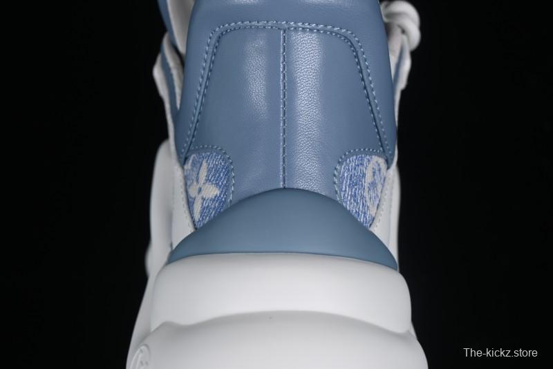 Louis Vuitton Archlight Sneakers with Wave-shaped Sole and Oversized Tongue - MBJ0