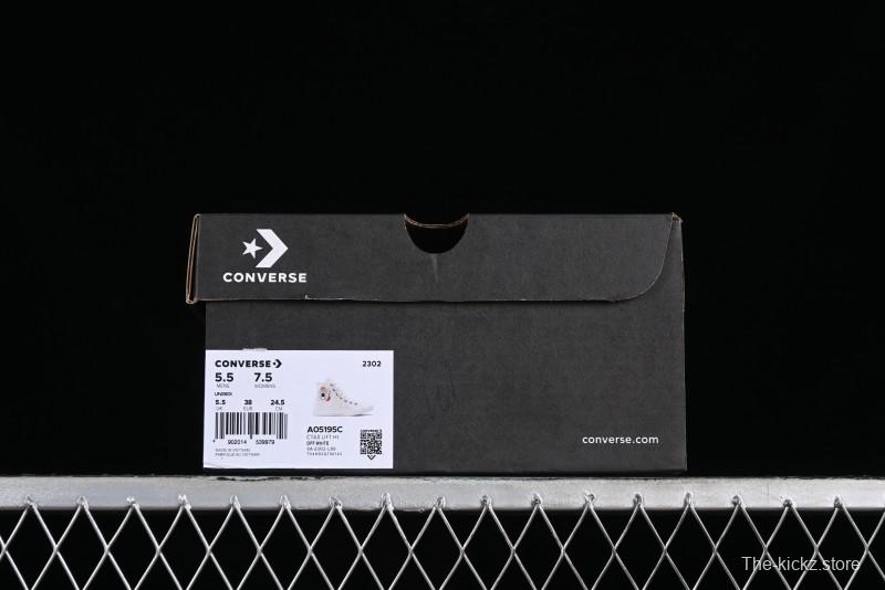 Converse All Star Retro Daisy Floral High Top Casual Sneakers - A05195C