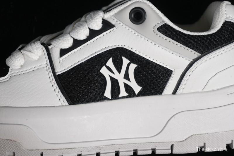 New York Yankees MLB Chunky Liner Wide Platform Sneakers with 6cm Height Increase - 3ASXCLW4N50BKS