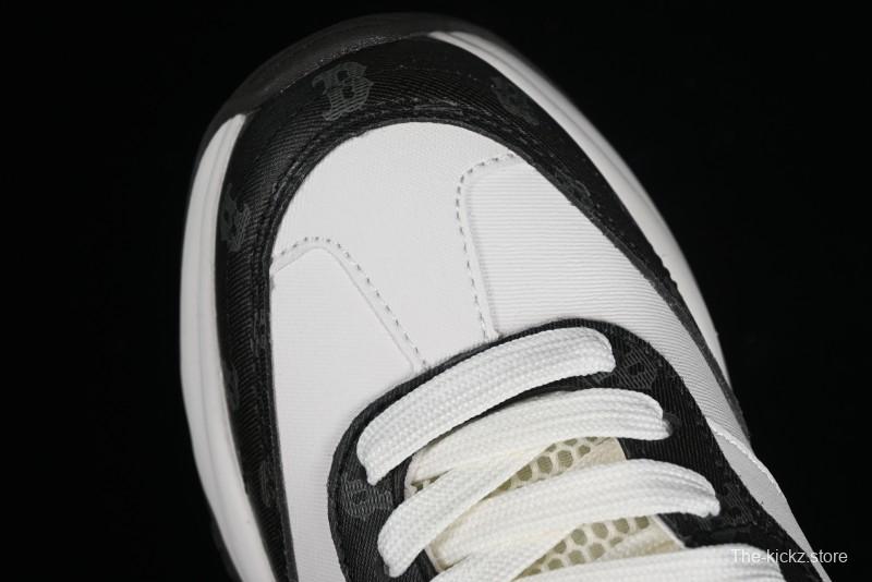 New York Yankees MLB Chunky Runner Basic Lightweight Casual Sneakers - 3ARNCRD4N43BKS