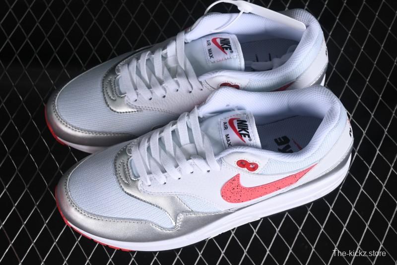 Nike Air Max 1 Retro Running Shoes with Half-Sole Air Cushion - HF7746-100