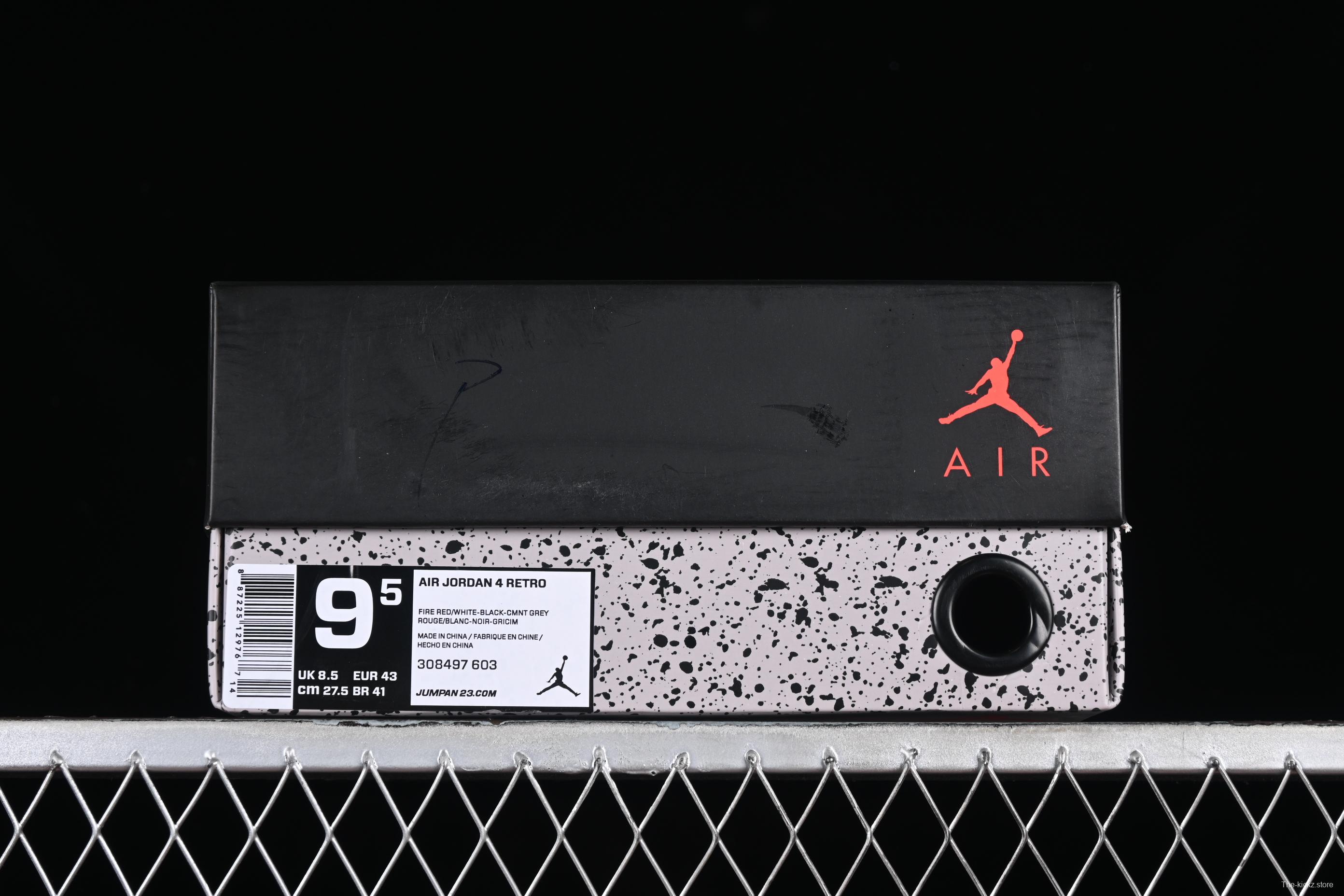 Nike Air Jordan 4 Retro "Toro Bravo" Basketball Shoes - 308497-603