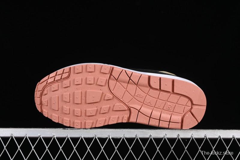 Nike Air Max 1 Retro Running Shoes with Half-Sole Air Cushion - FB9660-003