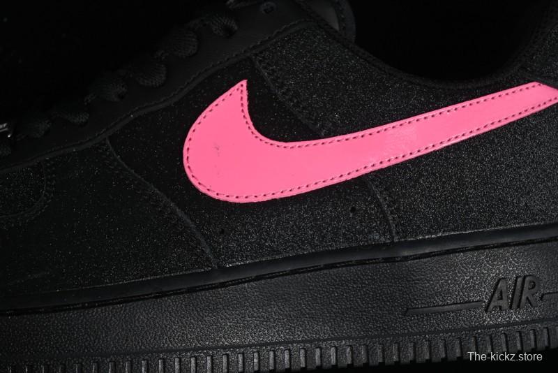 Nike Air Force 1 '07 Low Casual Sneakers in Black Starry Sky - CW2288-015