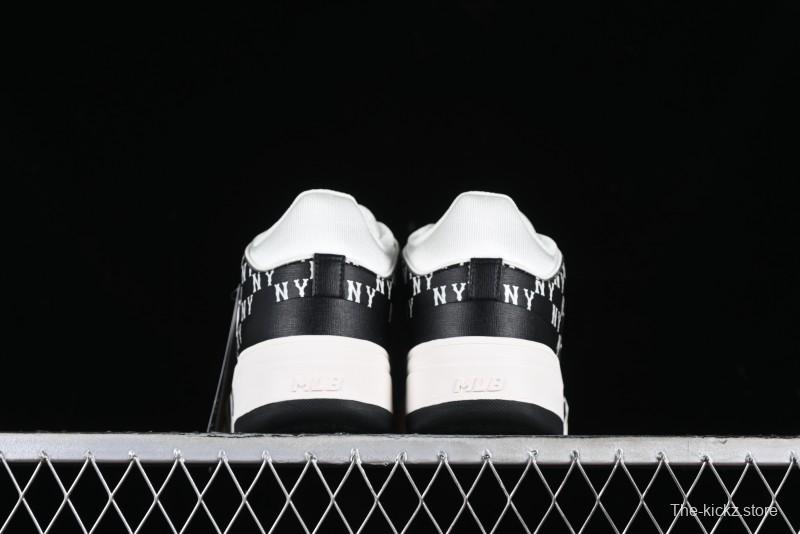 MLB Chunky Liner New York Yankees Hook & Loop Lightweight Platform Sneakers with 6cm Height Increase - 3ASXLM13N50BKS