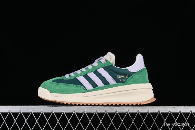 Adidas Originals SL 72 Retro Running Shoes with Ecotex Tongue and EVA Midsole - IH7993