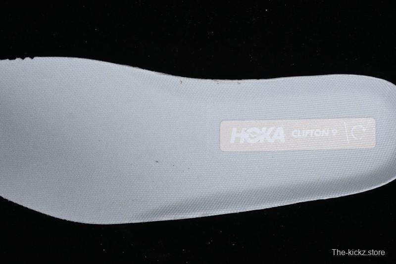 HOKA ONE ONE CLIFTON 9 Running Shoes with Lightweight Knit Mesh and Enhanced Cushioning - 1127895 NCWT