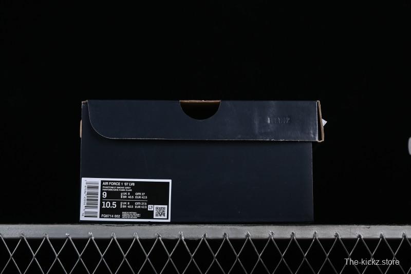 Nike Air Force 1 '07 Low Casual Sneakers with Full-Length Air Cushion - FQ8714-002