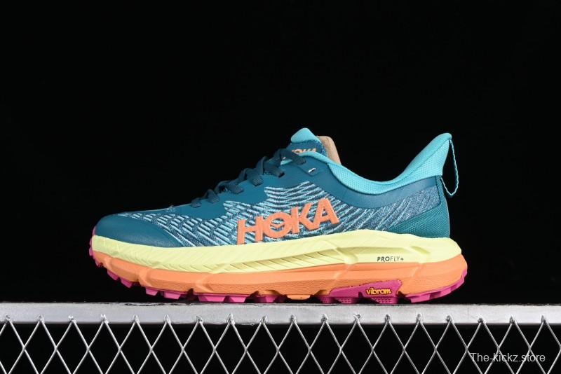 Hoka One One Mafate Speed 4 Low-Cut Professional Trail Running Shoes - 1129930 DLCR