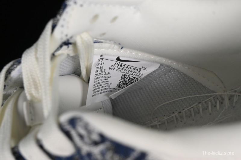 Nike SB Dunk Low LV Collaboration - Camo Mesh Anniversary High-End Custom Low-Top Casual Skate Shoes - JH8040-942