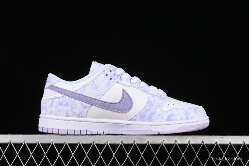 Nike SB Dunk Low Premium White Light Purple Skateboarding Shoes - DM9467-500