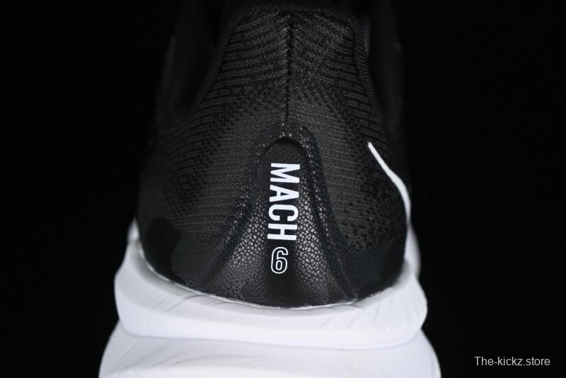 HOKA ONE ONE MACH 6 Flagship Racing Shoes with Carbon Plate Technology and Asymmetric Design - 1147790 BWHT