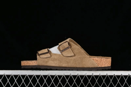 Birkenstock Birkenstock Sandals Series Soft Suede Leather with Lambswool Insole and Cork Midsole - G.D4