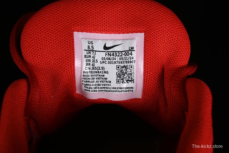 Nike Precision VII Low-Top Basketball Shoes with Shock Absorption Anti-Slip Wear-Resistant for Game Control - FN4322-004