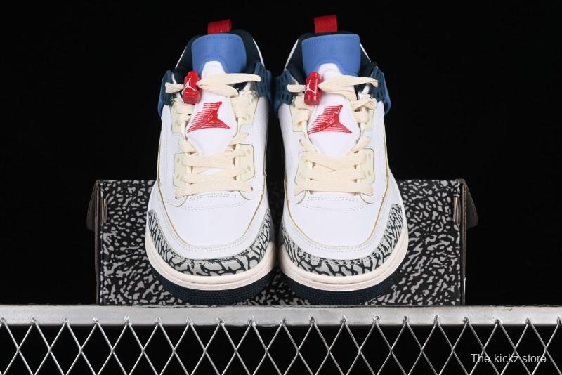 Nike Jordan Spizike Low AJ Hybrid Sneakers with Air Jordan 3, 4, 5, 6 Design Elements - HM3712-164