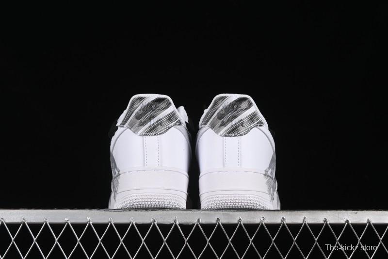 Nike Air Force 1 '07 Low Storm Graffiti Low-Top Casual Sneakers - DD2024-010