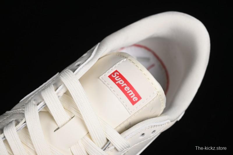 Nike Travis Scott x Fragment Design x Air Jordan 1 Low OG SP AJ1 Supreme Collaboration - Classic Off-White Low-Top Lifestyle Sneakers - XY2688-104