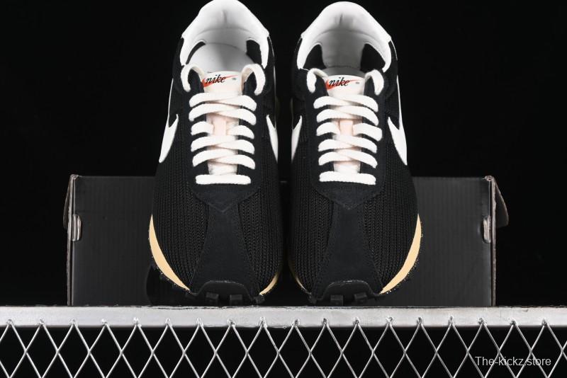 Nike Stussy Roshe Run LD-1000 Comfortable Versatile Non-Slip Durable Waffle Low-Top Casual Running Shoes - HM0950-001