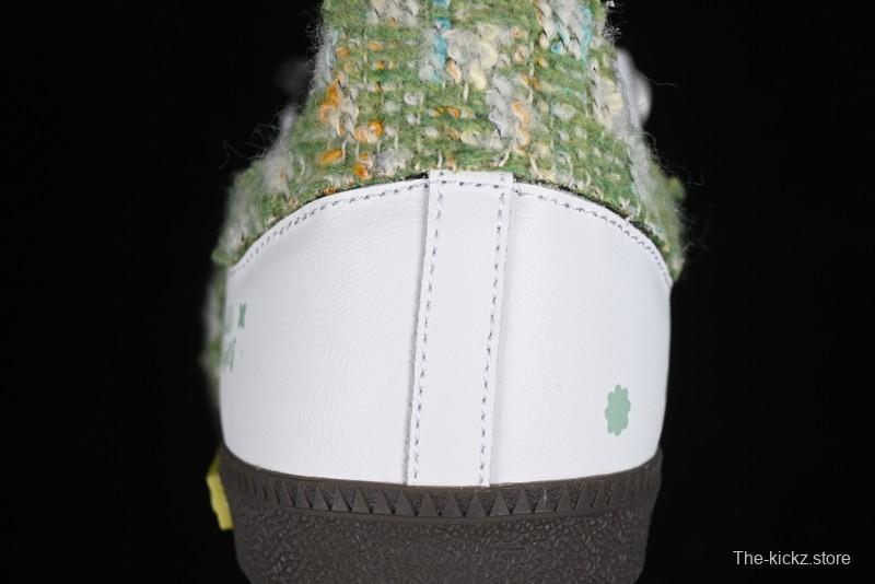 Adidas Originals Samba OG Low-Top Casual Sneakers with Panda Mischief Design - B75806