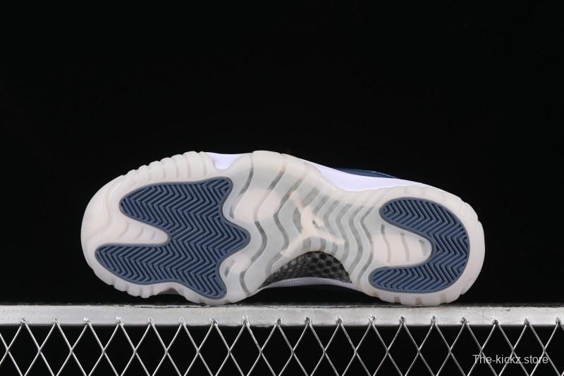 Nike Air Jordan 11 Low "Diffused Blue" Basketball Shoes - FV5104-104