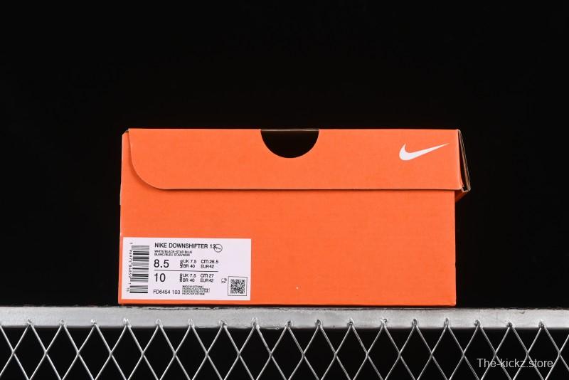 Nike Downshifter 13 Lunar Cushion Lightweight Breathable Running Shoes - FD6454-103