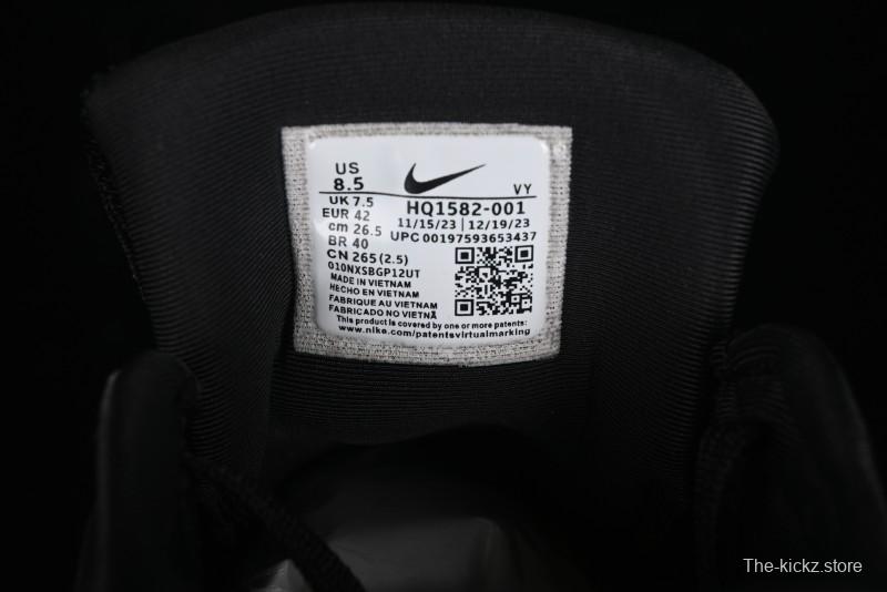 Nike Runtekk Run Retro Low-Top Running Shoes with Cushlon Midsole and Anti-Slip Design - HQ1582-001