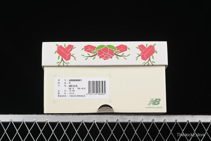 New Balance 9060 Retro Casual Running Sneakers with ABZORB Cushioning Technology - U9060BW1