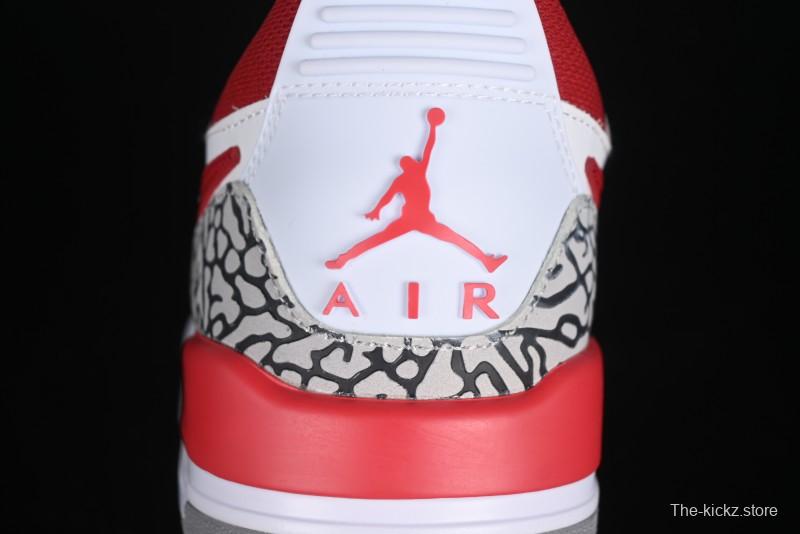 Nike Air Jordan Legacy AJ312 Low Sneakers with Triple Strap Design - FQ7827-106