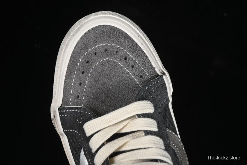Vans Notre Premium Sk8-Hi High-Top Skate Shoes with Striped Design and Washed Effect - VN000CR0RVN