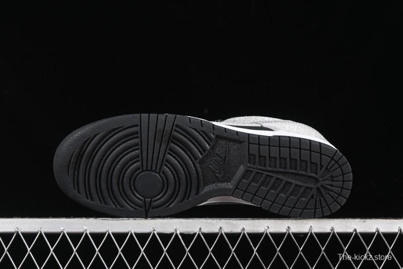 Nike SB Dunk Low Black Reverse Starry Sky Anniversary High-End Custom Low-Top Casual Skate Shoes - KK1333-003