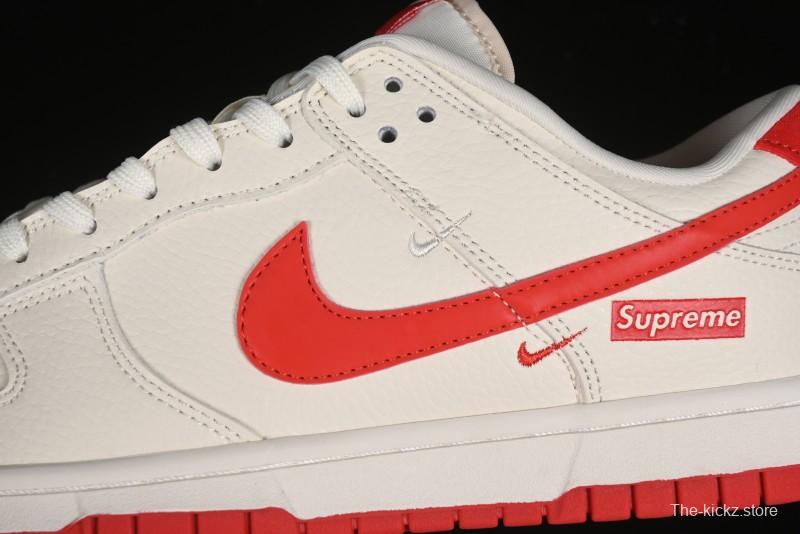 Nike SB Dunk Low Supreme Collaboration Anniversary Customized Low-Top Casual Sneakers - KK1688-031