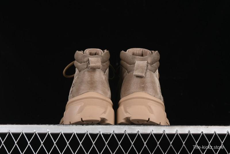 Timberland Outdoor Mid-Top Casual Chukka Boots with Premium Suede Leather and Anti-Odor Insole - TB10088KHAKI