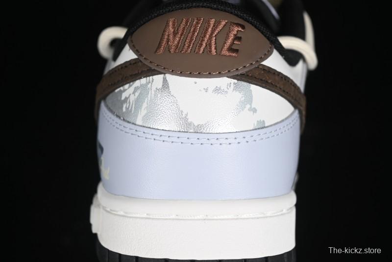 Nike Dunk Low Panda Prank Heartbeat Email SB Low-top Casual Sneakers - DD1391-100