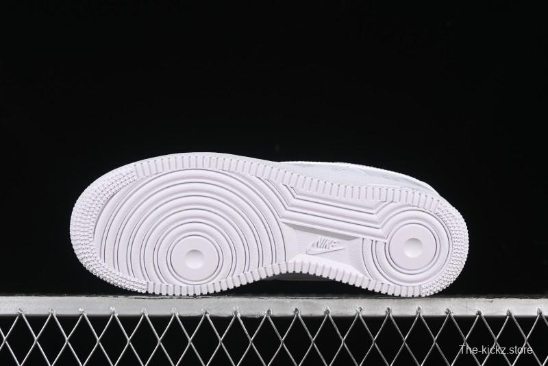 Nike Air Force 1 '07 Low Black Silk Chinese Style Casual Sneakers - ZH0316-036