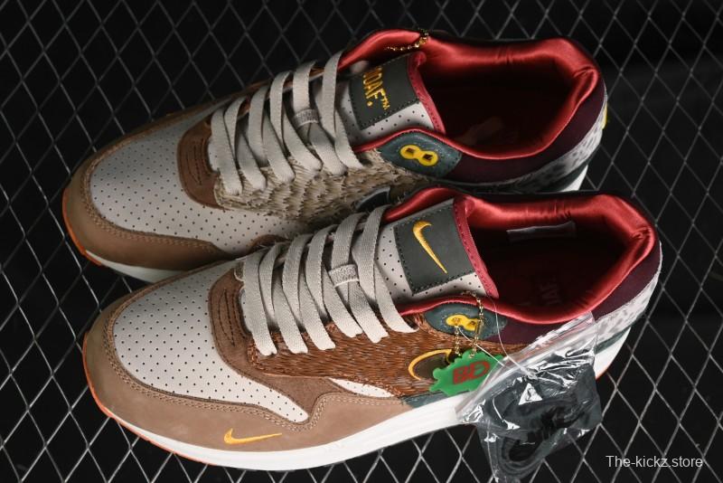 Nike Division Street x Air Max 1/87 Retro Casual Sneakers - HQ2639-100