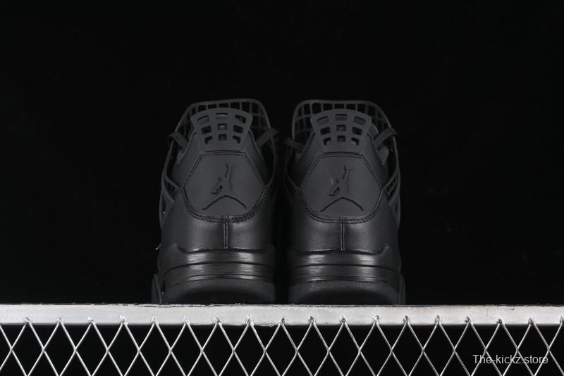 Nike Air Jordan 4 Retro Basketball Shoes with Mesh Design - FV7251-001