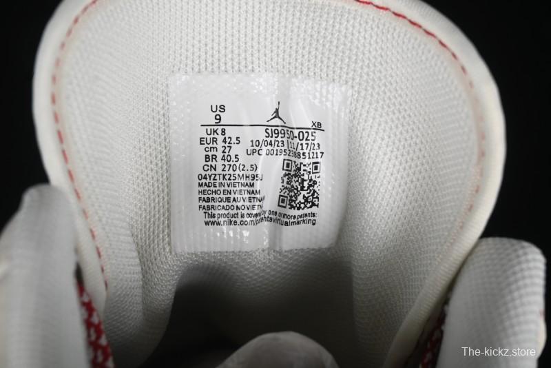 Nike Air Jordan 1 Low AJ1 Supreme Collaboration - Red Rabbit Retro Basketball Shoes - SJ9950-025