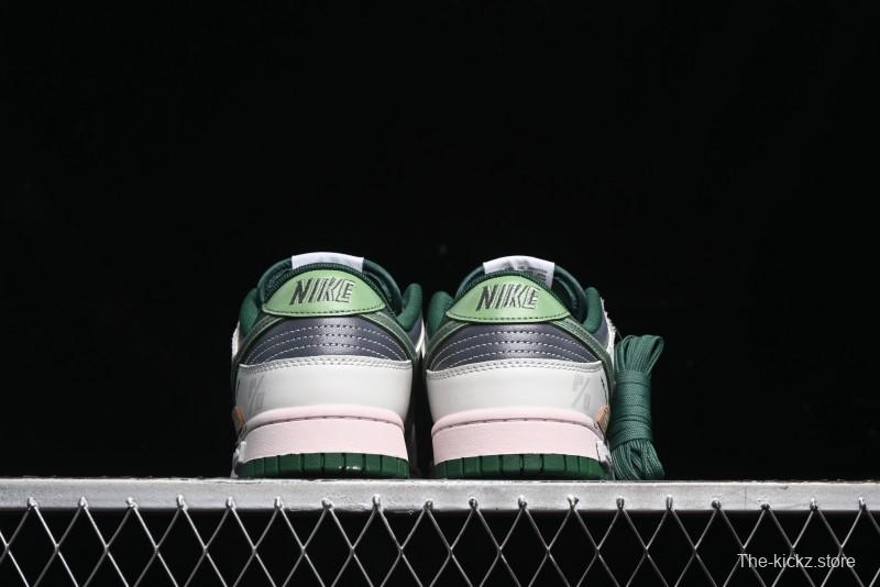 Nike Dunk Low Retro "Varsity Green" Panda Mischief Skyline Chase Casual Sneakers - DD1391-101