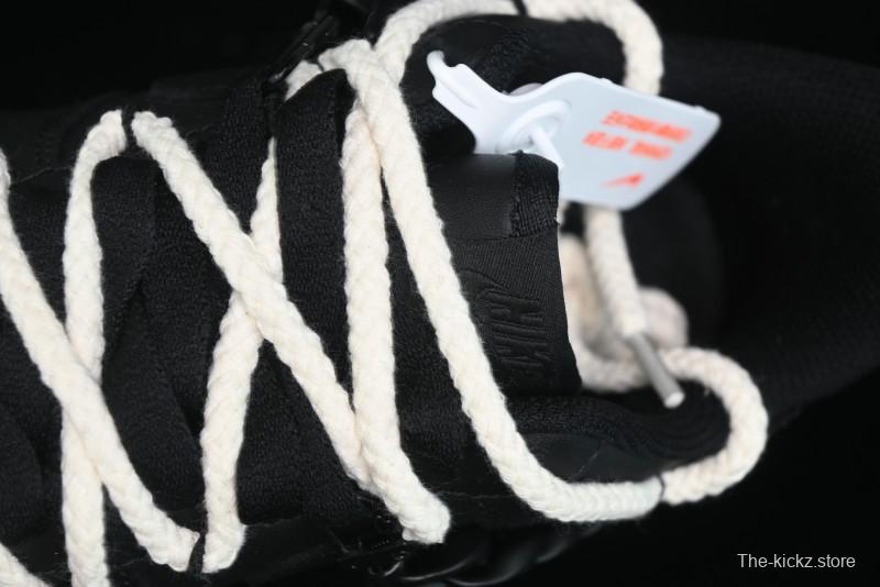 Nike Air Force 1 '07 Low Black Deconstructed Utility Casual Sneakers - CW2288-763