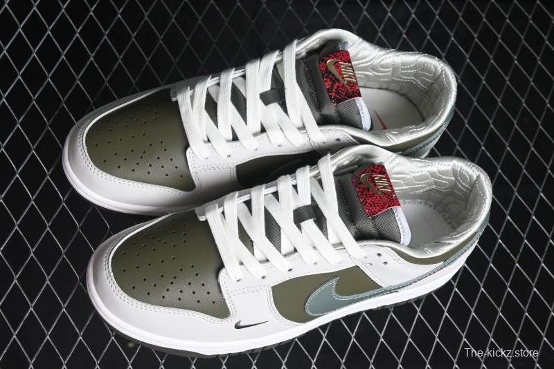 Nike Dunk Low Year of the Snake Chinese New Year Limited Edition Low-Top Casual Sneakers - HV5980-231