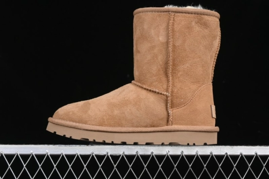 UGG Classic Short II Sheepskin Boots with Waterproof and Stain-Resistant Suede - 1016223