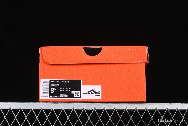 Nike SB Dunk Low Year of the Snake Limited Edition Black Snake Dual-Color Anniversary Custom Low-Top Casual Skate Shoes - HH7518-031