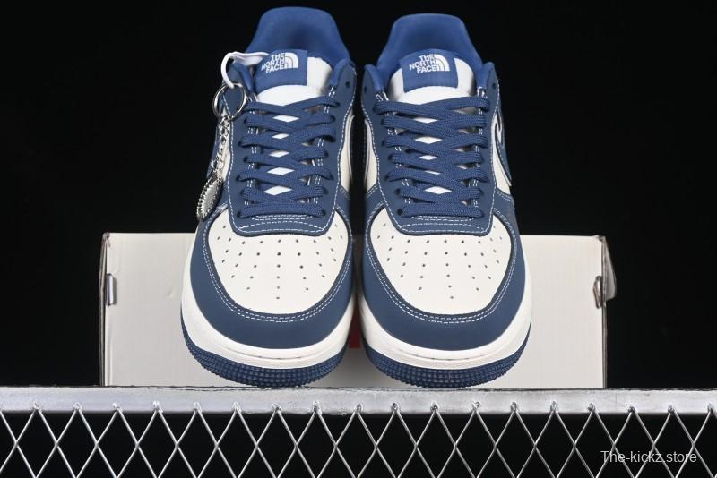 Nike Air Force 1 '07 Low Teddy Bear Collaboration Suede Blue Low-Top Casual Sneakers - KK1988-054
