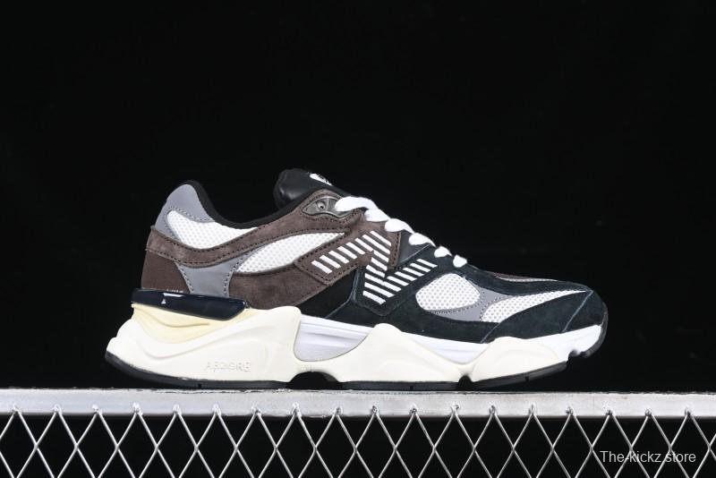 New Balance 9060 Retro Casual Running Shoes with ABZORB Cushioning Technology - U9060BRN