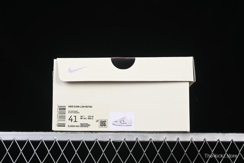 Nike SB Dunk Low Dior x Stone Island Triple Collaboration - Anniversary High-End Custom Low-Top Casual Sneakers - DM6868-043