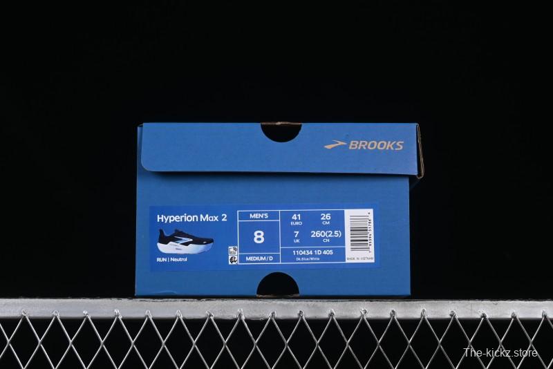 Brooks Hyperion Max 2 Cushioned Racing Marathon Running Shoes - 1104341D405