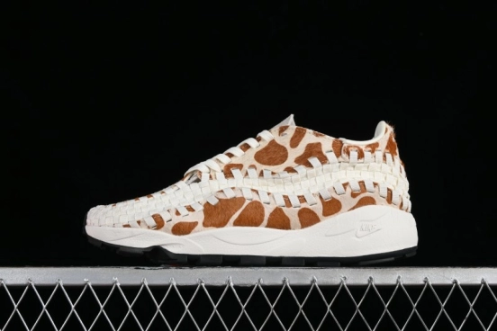 Nike Air Footscape Woven Asymmetrical Weave Slip-Resistant Low-Top Lifestyle Casual Shoes - FB1959-100