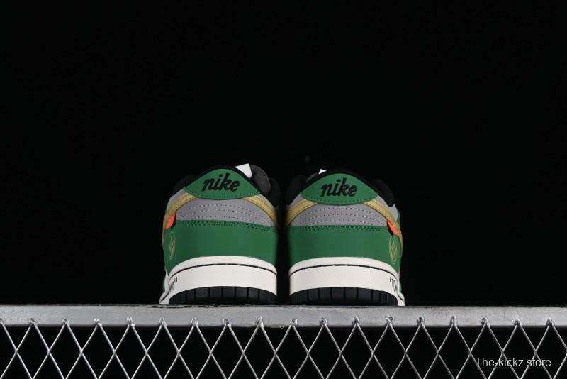 Nike SB Dunk Low Power Rangers Ankylosaurus Colorway Low-Top Casual Skateboarding Shoes - ZZ1998-006