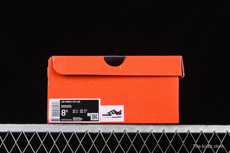 Nike Air Force 1 '07 Low Stussy Collaboration Year of the Snake Limited Edition Black Snake Dual-Color Casual Sneakers - HH7518-034