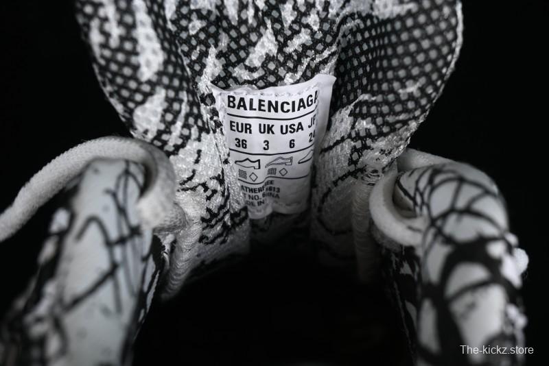 Balenciaga Defender Rubber Platform Sneakers Low-Top Tank Tread Tire Design Outdoor Casual Sports Running Shoes - W2RG19010